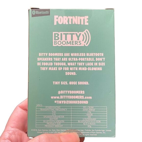 Bitty Boomers Fortnight Bluetooth Speaker Ghoul Trooper - Picture 4 of 5